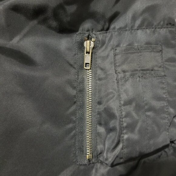 Harley Davidson Jacket, New York Cafe, Bomber-Style, Embroidered, Large - Picture 6 of 7